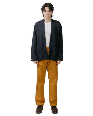 ts(s) Fatigue Pants Garment Dye Cotton/Rayon Herringbone Stretch Cloth Ocher model full