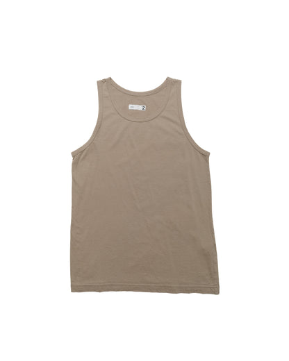 ts(s) Tank Top High Gauge Cotton Jersey Khaki