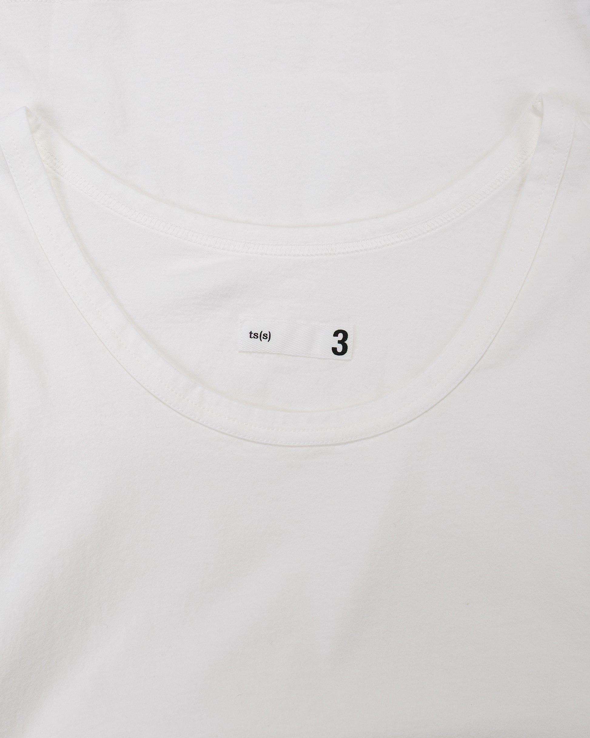 ts(s) Tank Top High Gauge Cotton Jersey Off White