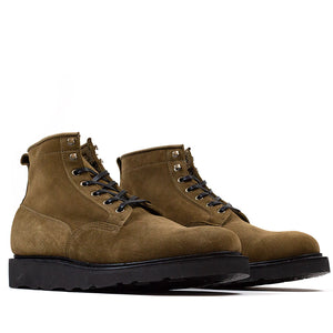 Viberg Scout Boot Bamboo Calf Suede at Shoplostfound in Toronto product shot