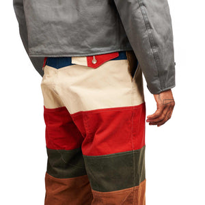 The Real McCoy's MP21011 Multicolour Corduroy Hunting Trousers Tricolour