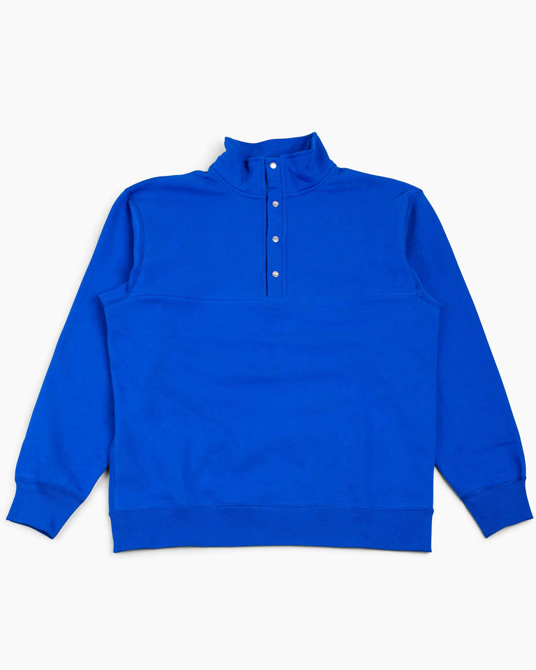 Adsum 3/4 Snap Front Sweater Royal Blue