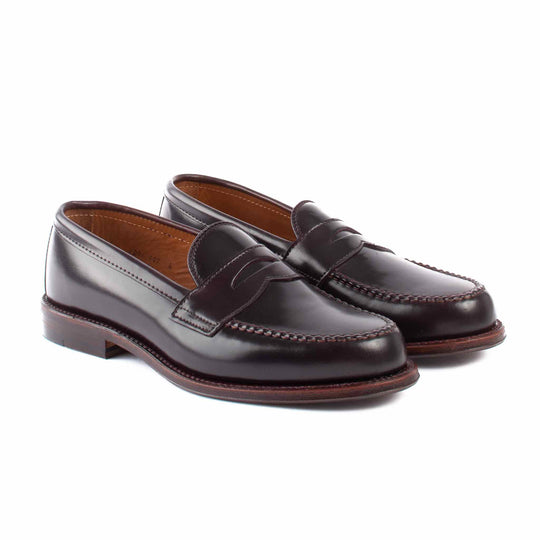 Shell cordovan clearance penny loafers