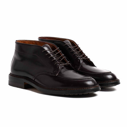 Alden Six Eye Chukka Boot Colour 8 Cordovan With Commando Sole Side