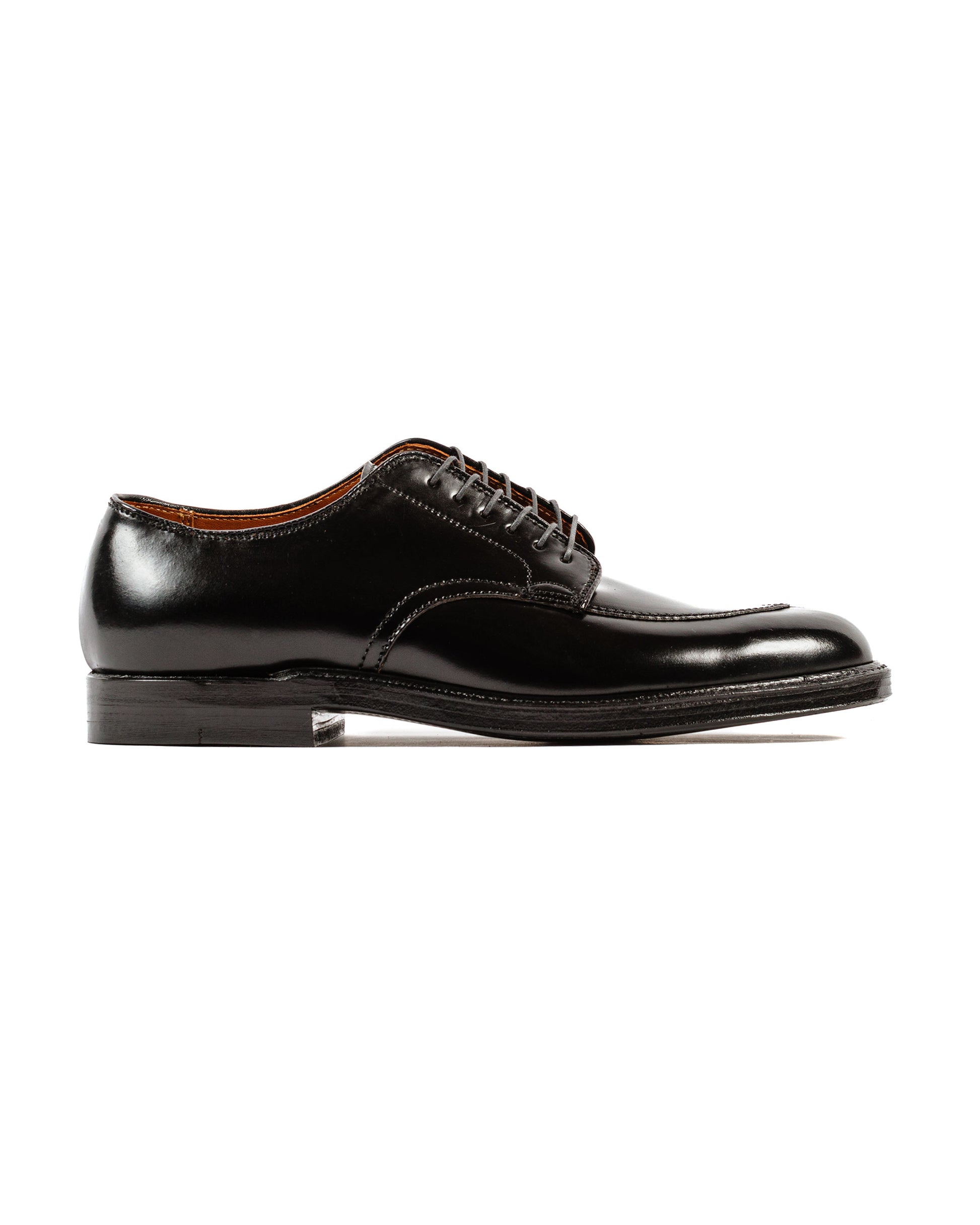 Alden V Tip Blucher Black Shell Cordovan G2601