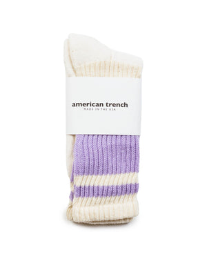 American Trench The Mono Stripe Lavender