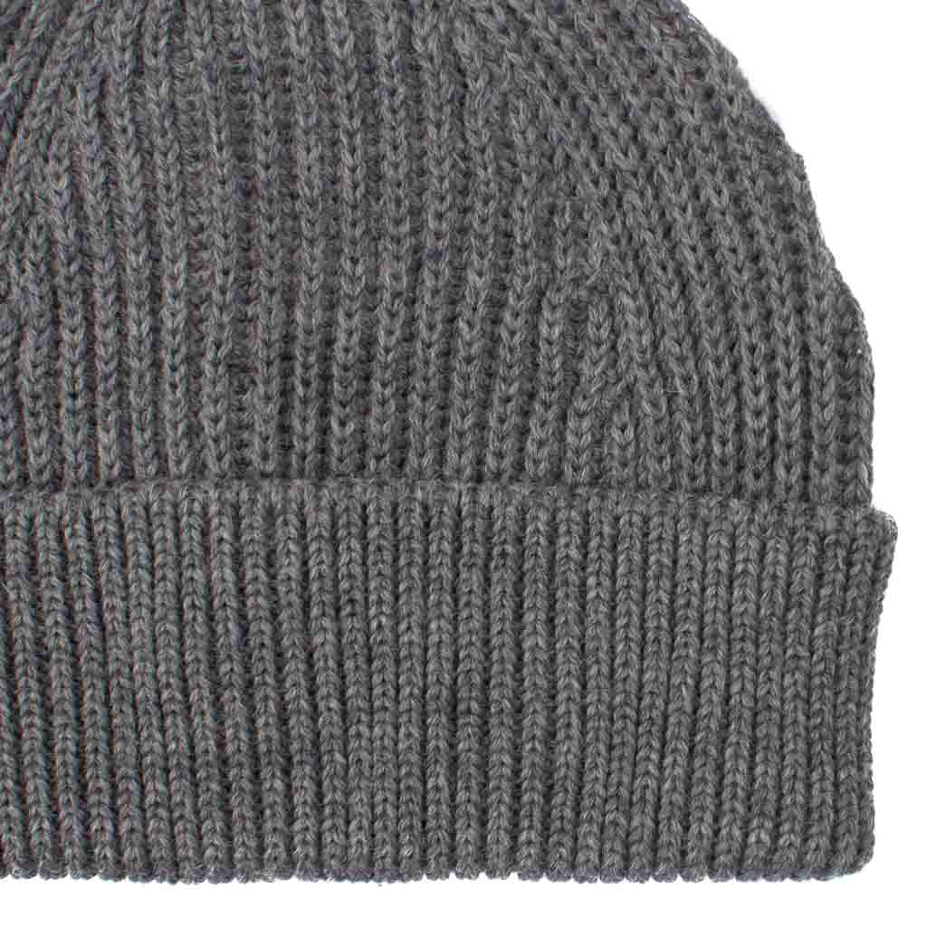 Andersen-Andersen Beanie Short Grey Close