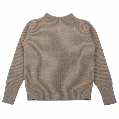 Andersen-Andersen Navy Crewneck Natural Taupe