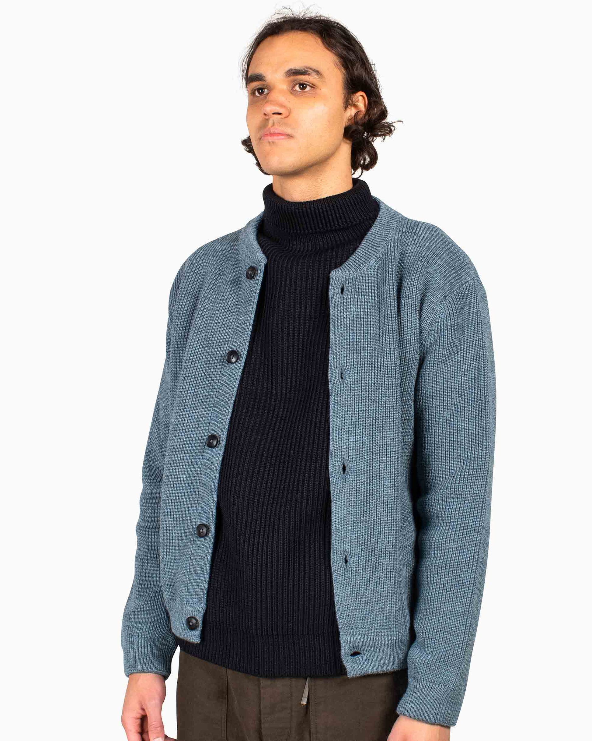 Andersen-Andersen Skipper Jacket Light Indigo Close