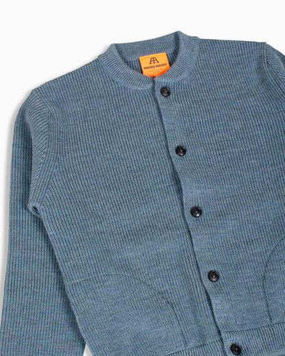 Andersen-Andersen Skipper Jacket Light Indigo Details