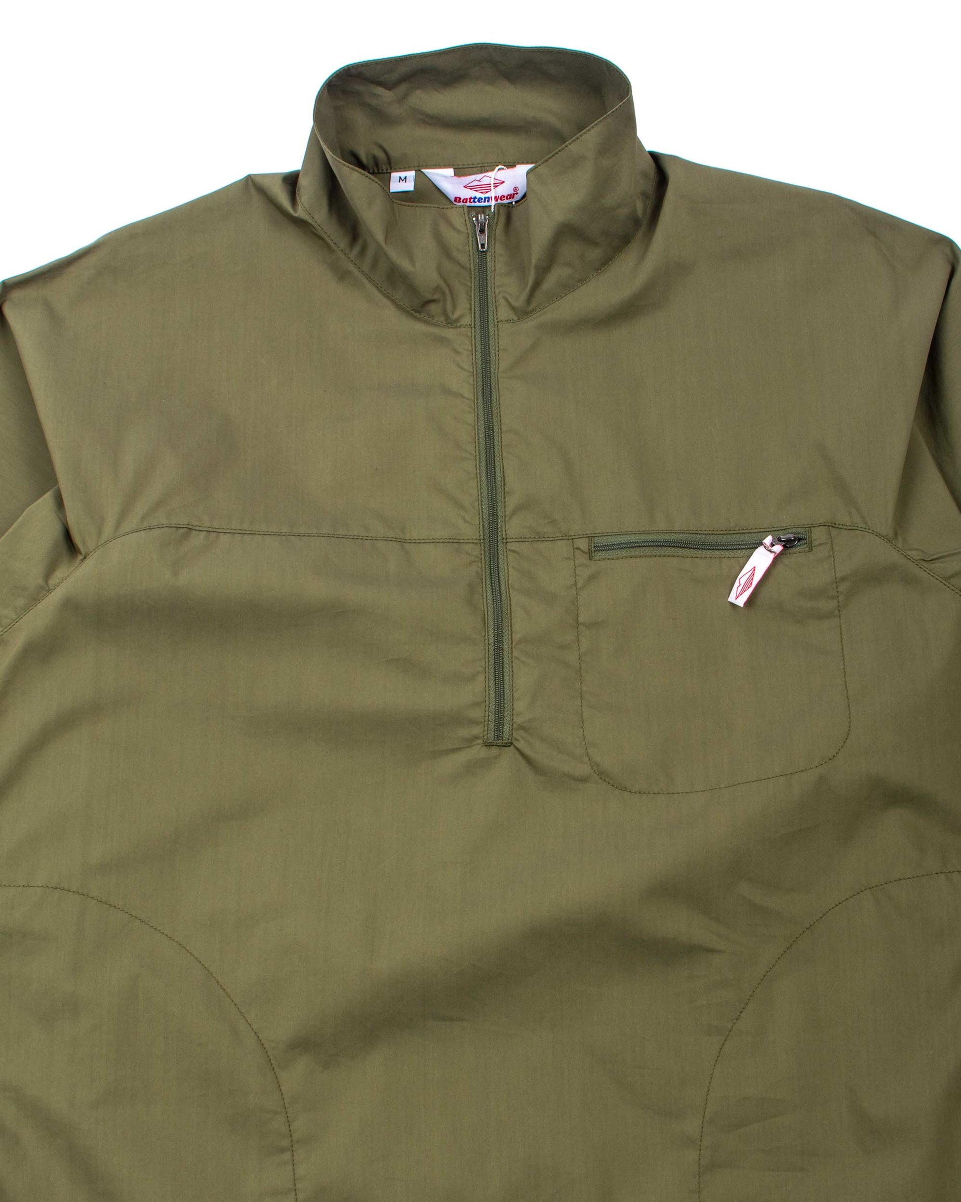 Battenwear Packable Windstopper Olive Details