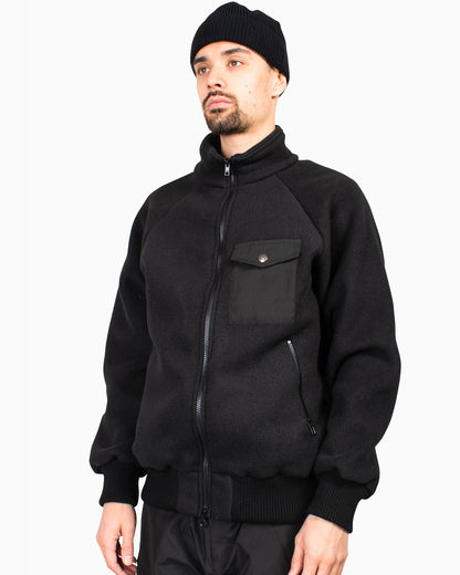 Battenwear Warm-Up Fleece Polartec Black Close