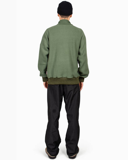 Battenwear Warm-Up Fleece Polartec Olive Back