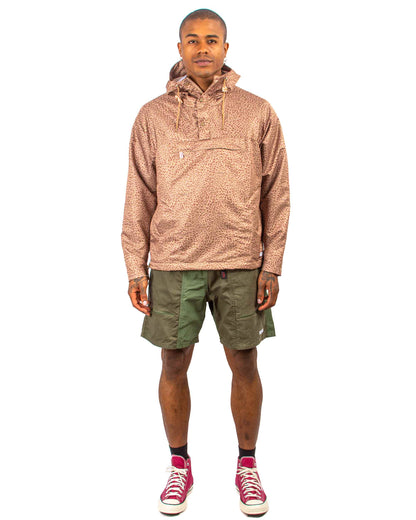 Battenwear x Engineered Garments Packable Anorak Leopard Model