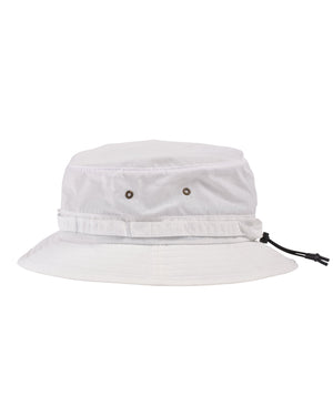Beams Plus Jungle Hat Rip-Stop White