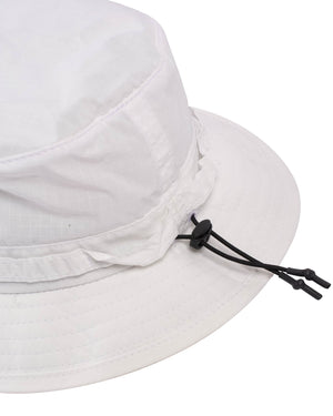 Beams Plus Jungle Hat Rip-Stop White Close