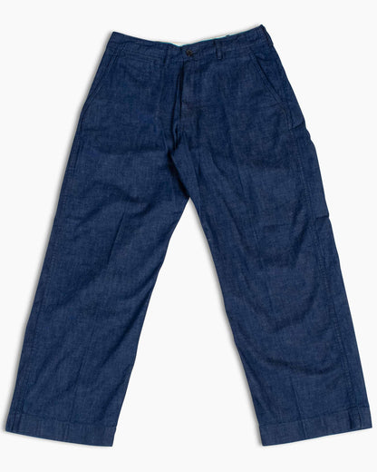 Beams Plus MIL Trousers Denim Indigo