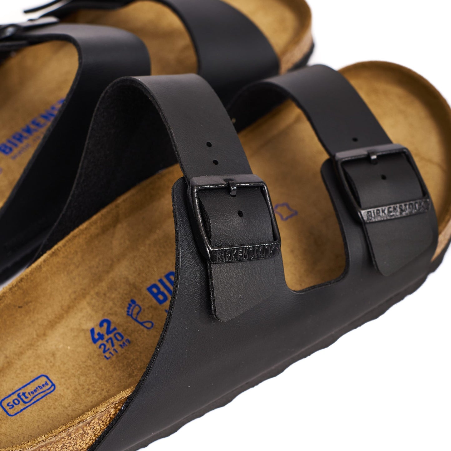 Birkenstock Arizona Black Birko-Flor