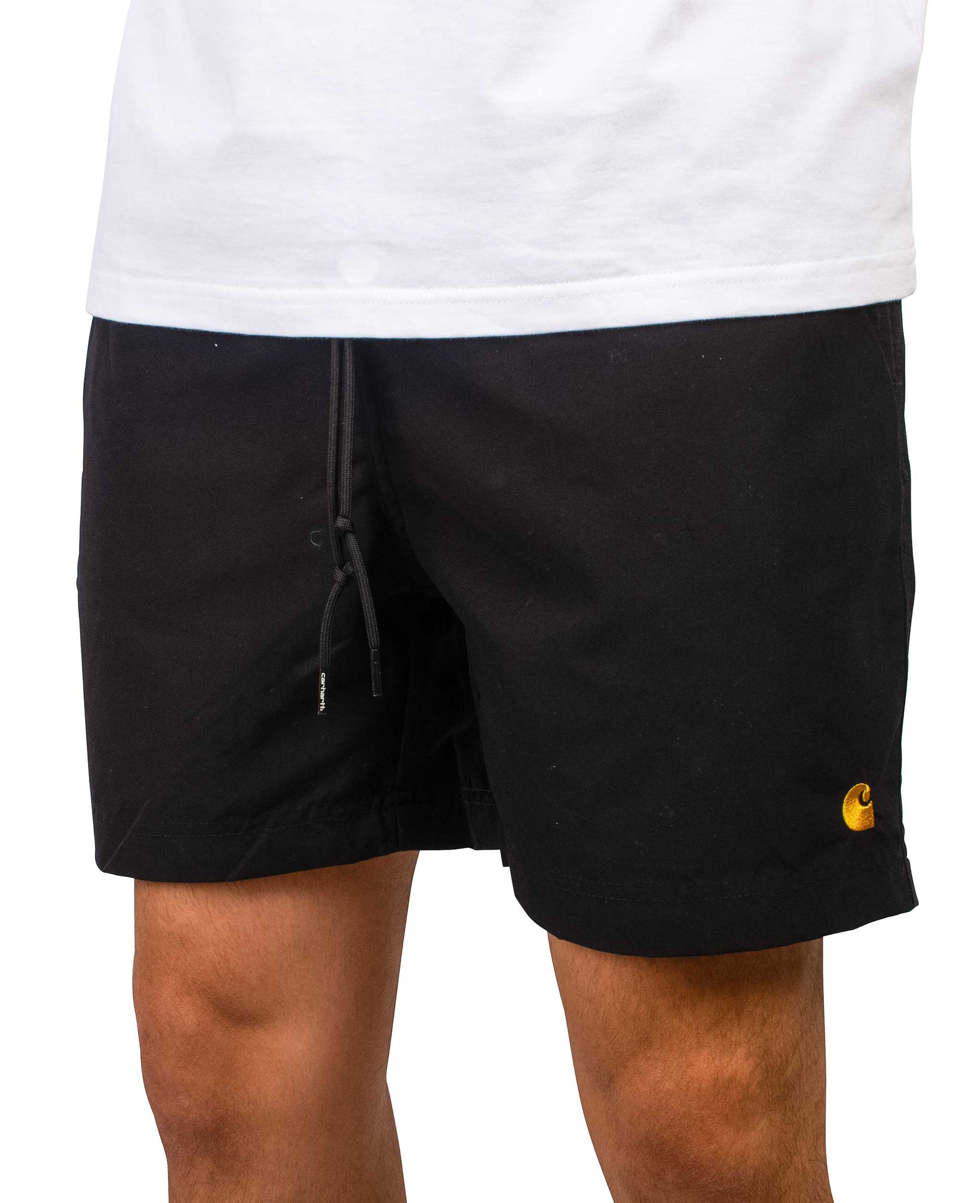 Carhartt W.I.P. Chase Swim Trunk Black Close