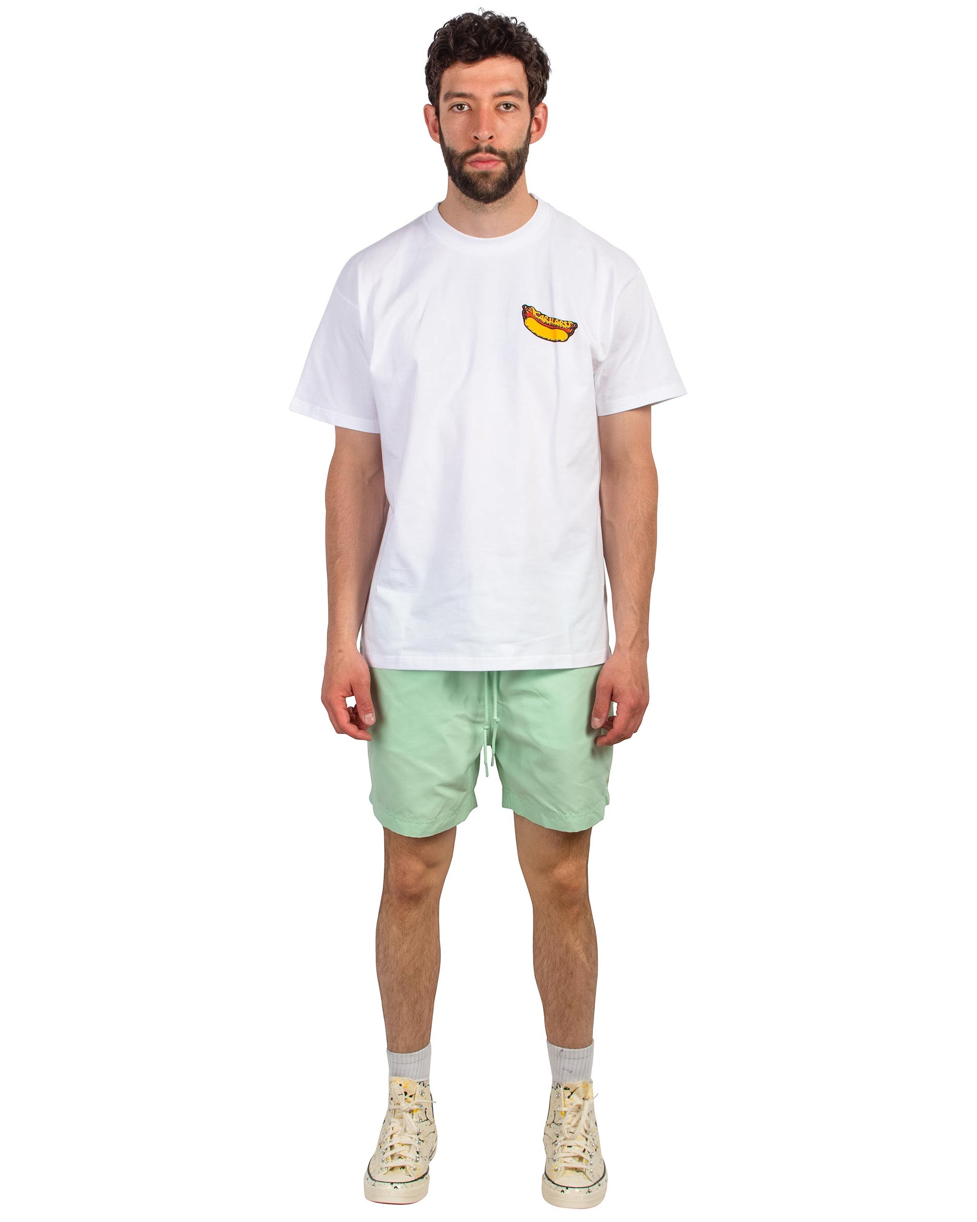 Carhartt W.I.P. Chase Swim Trunk Pale Spearmint Model