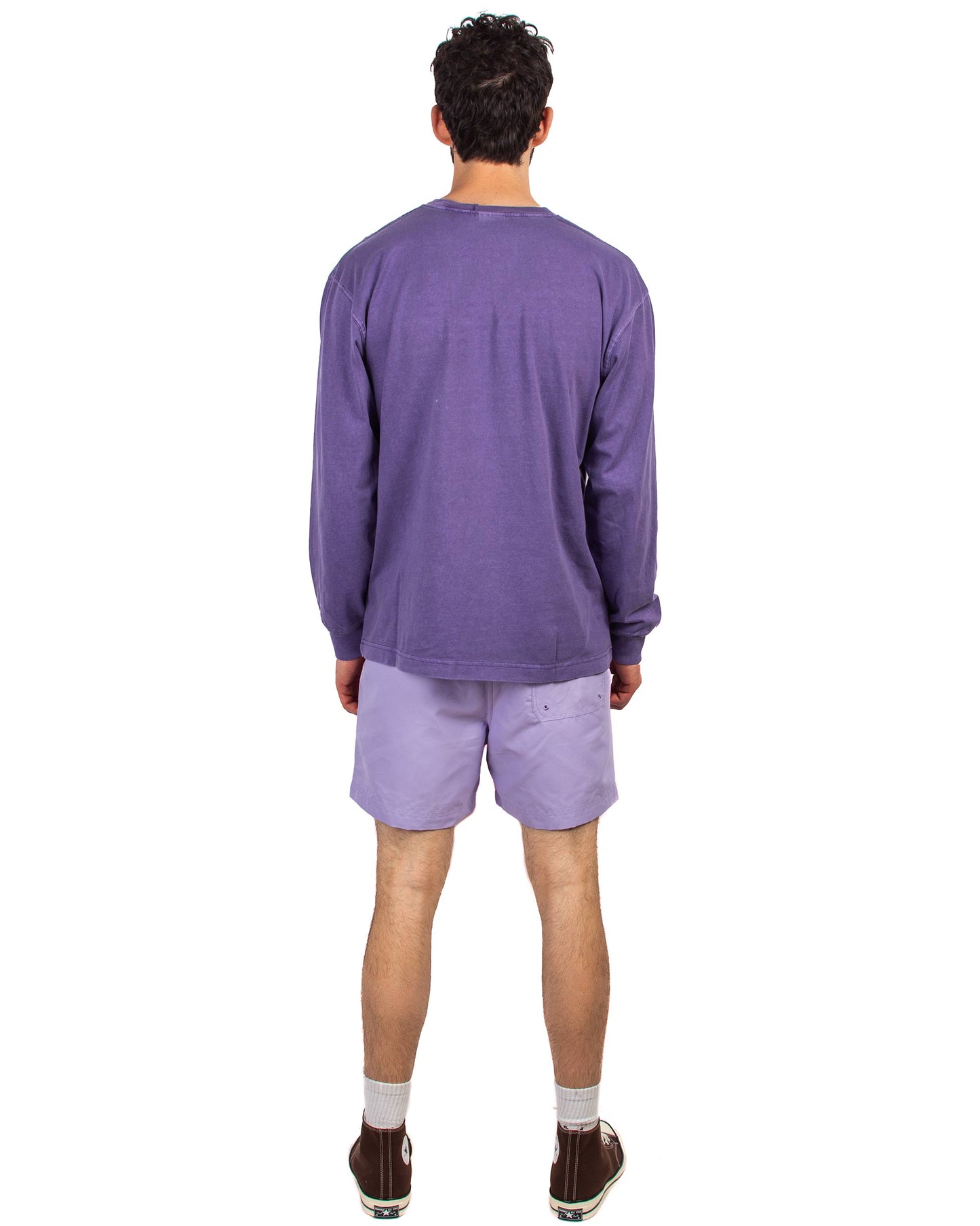 Carhartt W.I.P. Chase Swim Trunk Soft Lavender Back