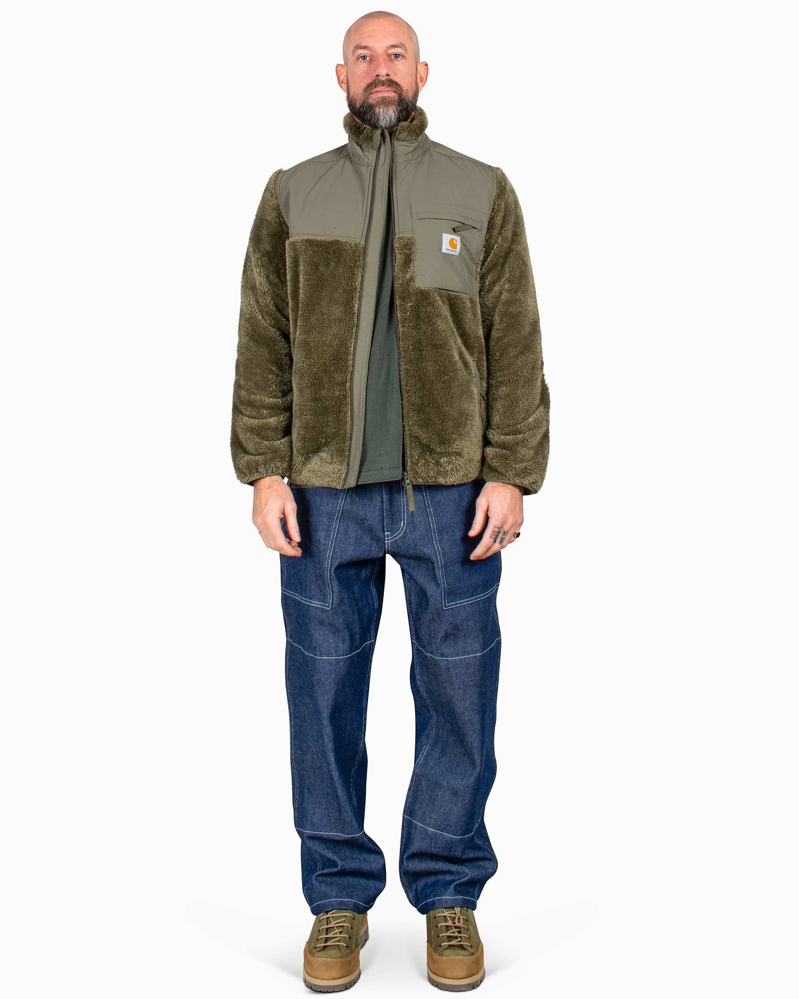 Buy Carhartt WIP Jackson Sweat Jacket 'Green' - I029566 GREE