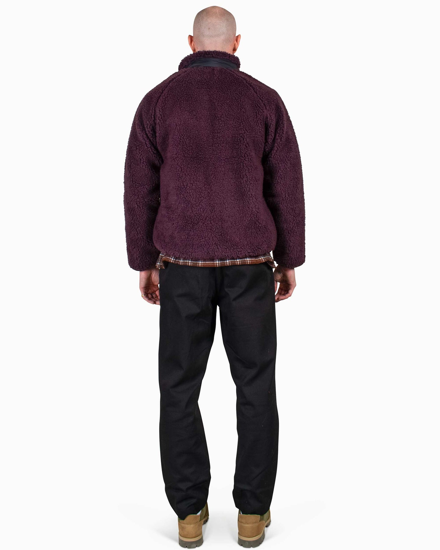 Carhartt W.I.P. Prentis Liner Dark Plum Back