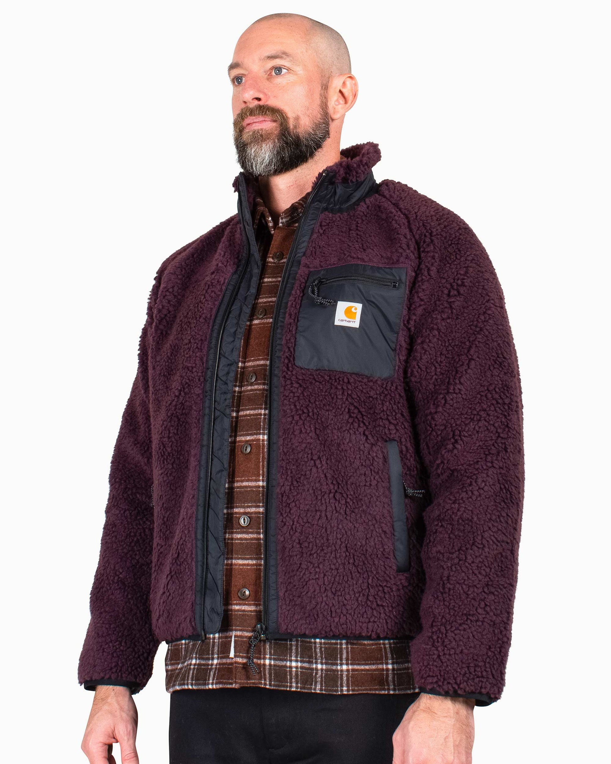 Carhartt W.I.P. Prentis Liner Dark Plum Close