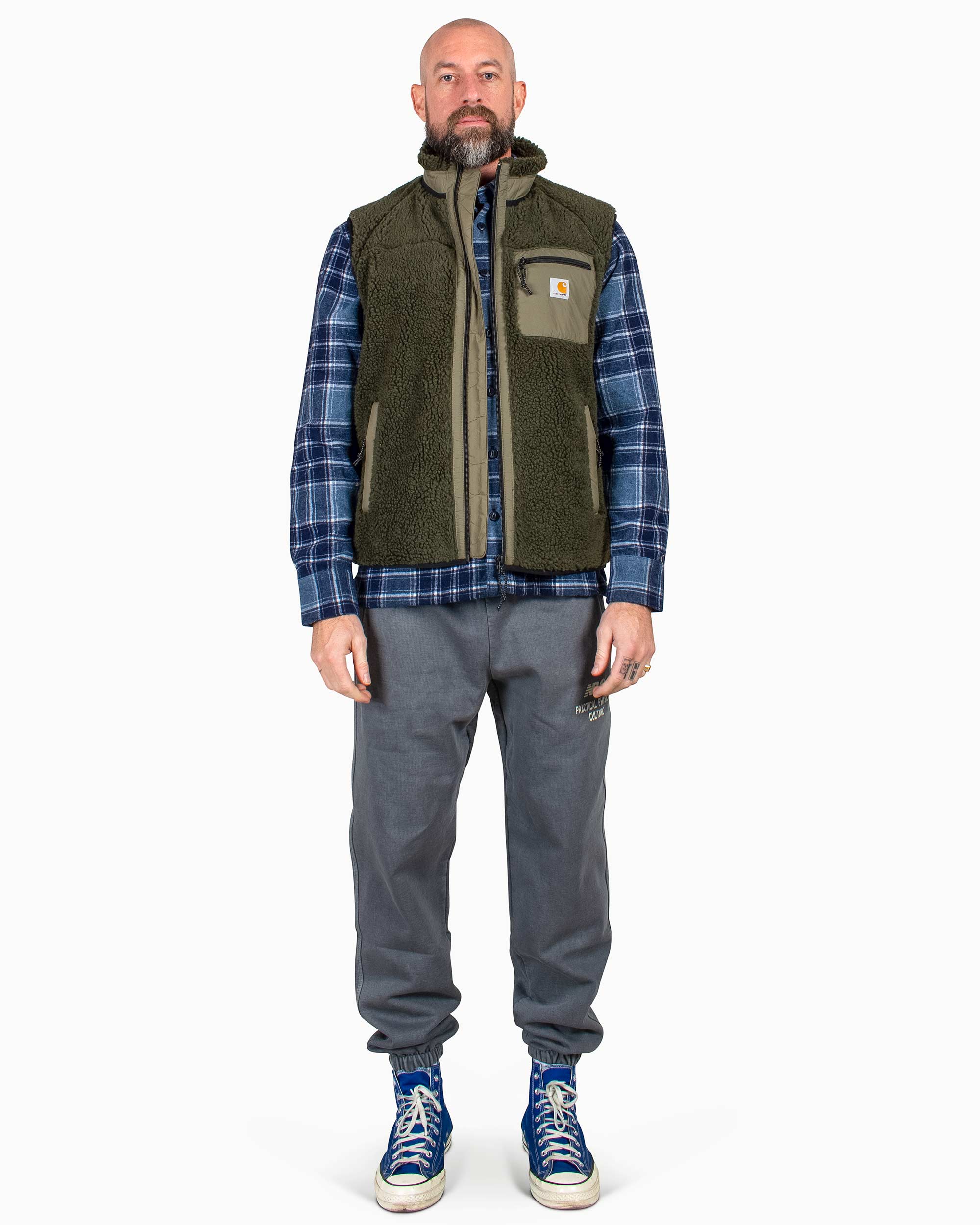 Carhartt WIP Prentis Liner Vest Cypress Seaweed
