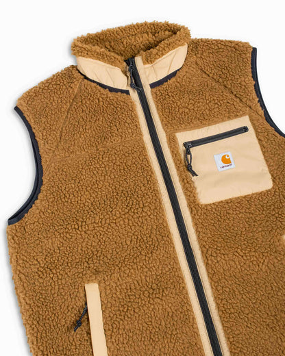 Carhartt W.I.P. Prentis Vest Liner Hamilton Brown/Dusty Hamilton Brown Details