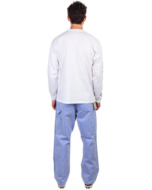 Carhartt W.I.P. Static Magic Long Sleeve T-Shirt White Back
