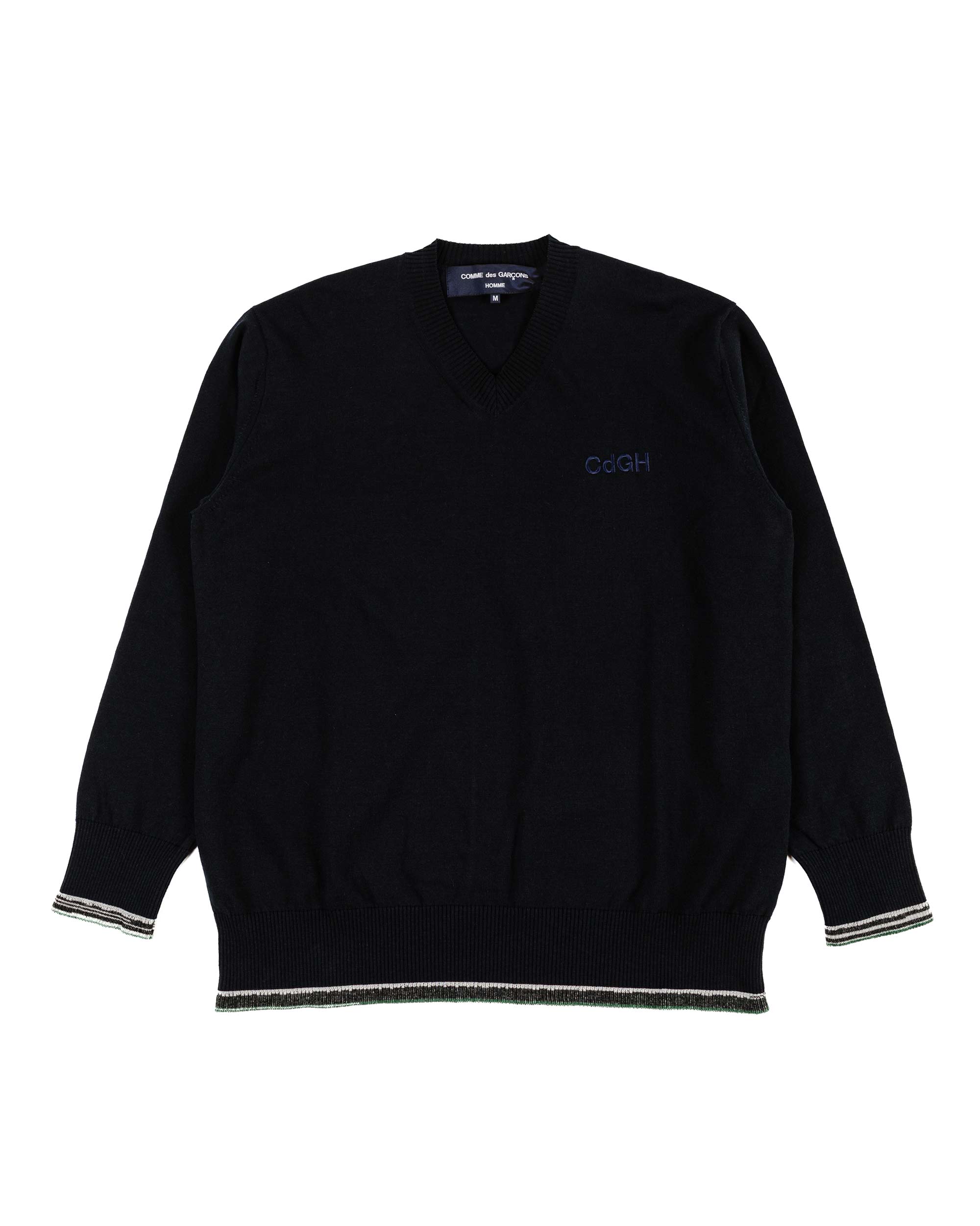 Navy v deals neck sweatshirt