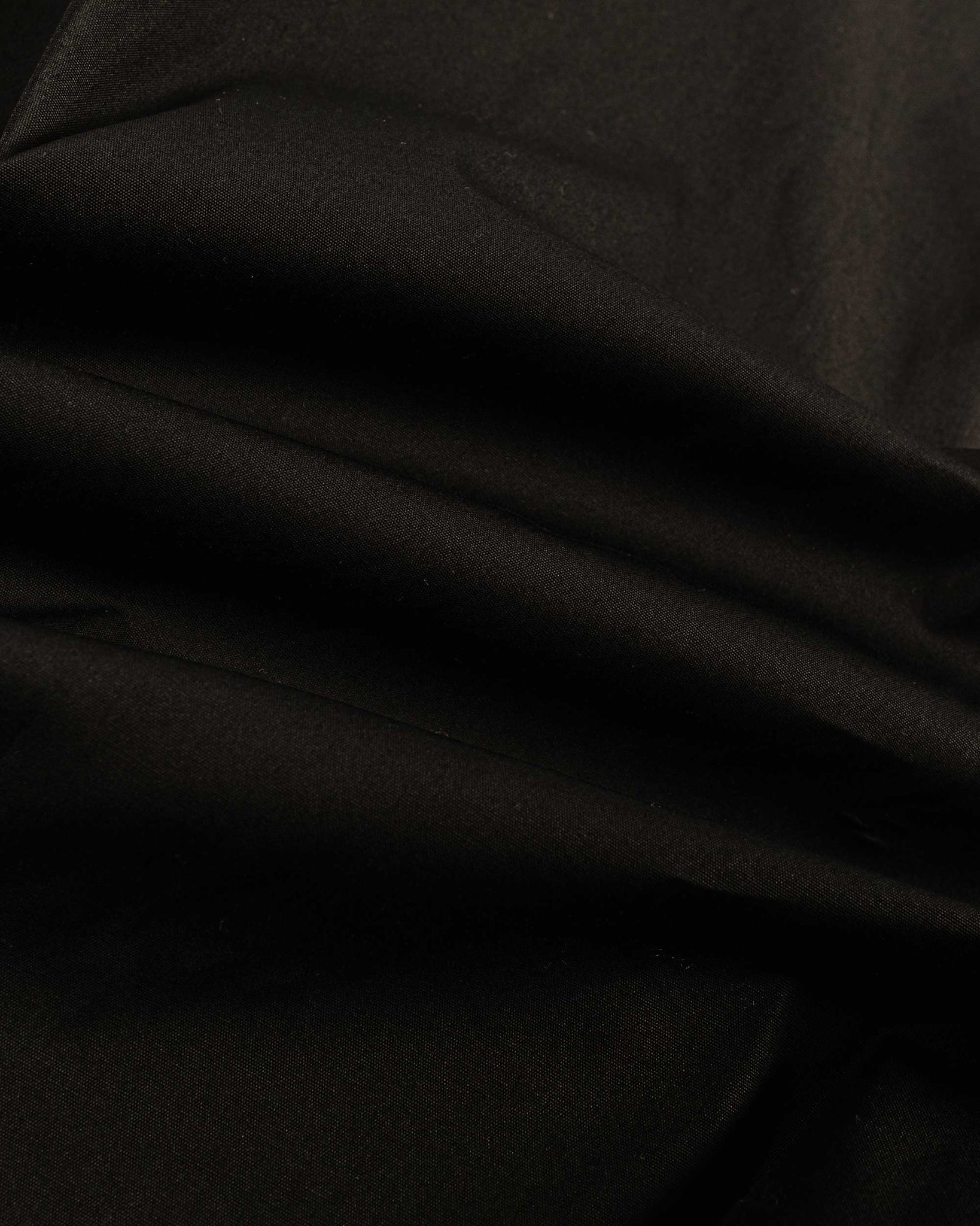 Comme des Garçons SHIRT Wide Classic Big Collar Shirt Black Fabric