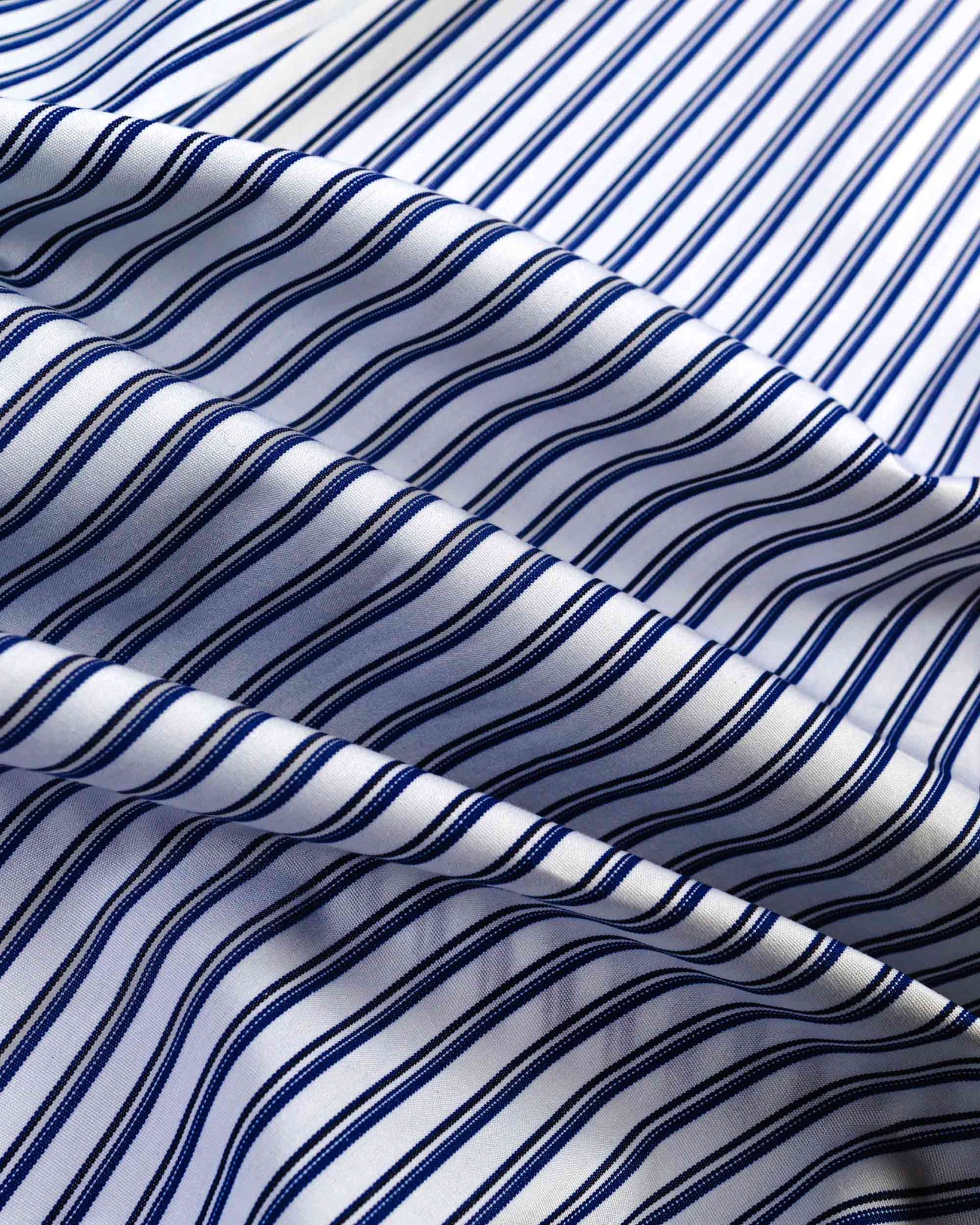 Comme des Garçons SHIRT Wide Classic Big Collar Shirt Stripe 4 Fabric