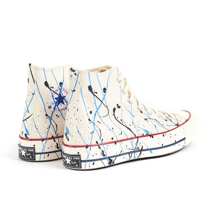 Converse CT 1970s Hi Egret/Digital Blue back