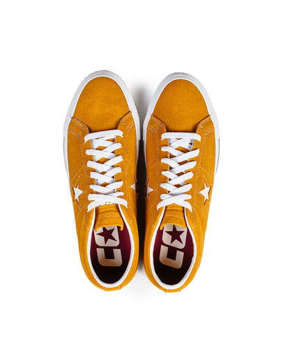 Converse One Star Pro Ox Golden Sundial A02944C Top