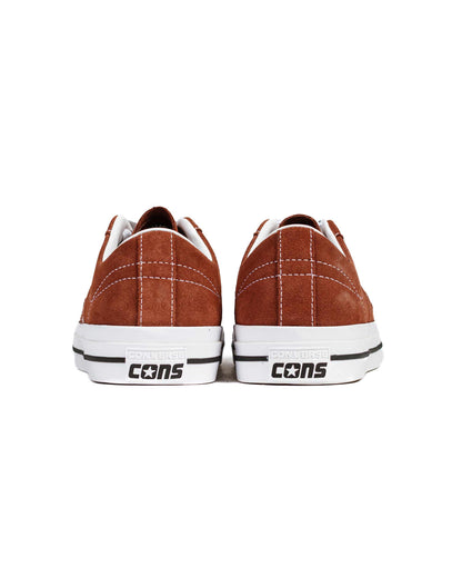 Converse One Star Pro Ox Red Oak A02945C Back