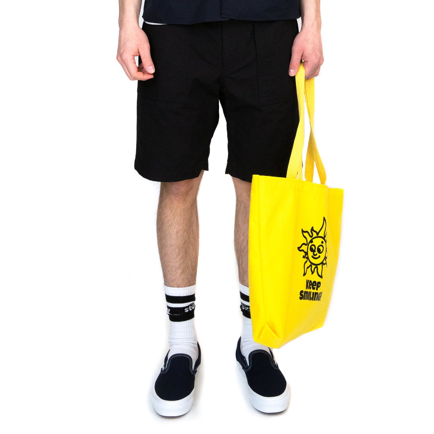 Engineered Garments Fatigue Short Black Cotton Ripstop