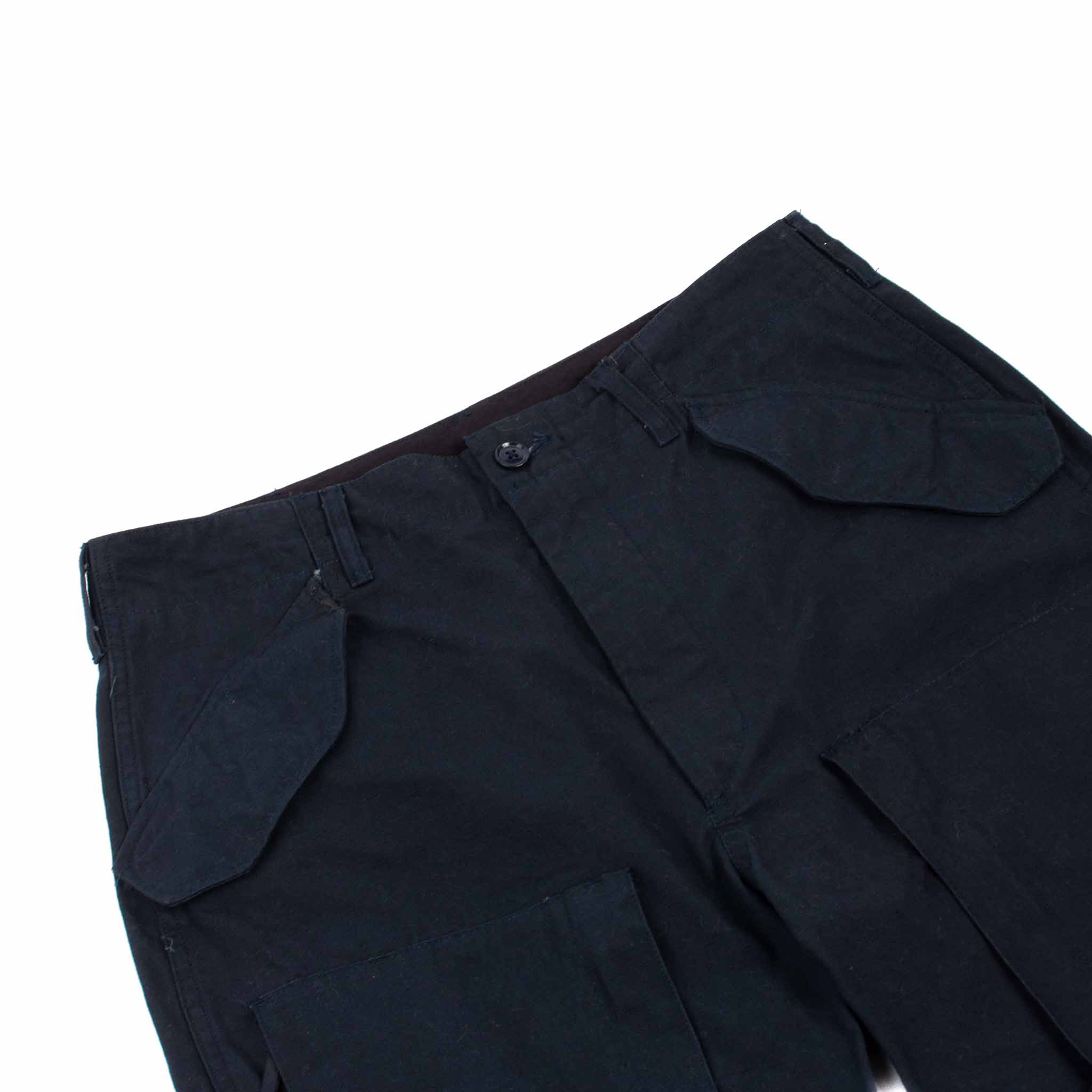 Engineered Garments Aircrew Pant Dark Navy Heavyweight Cotton Ripstop Detail