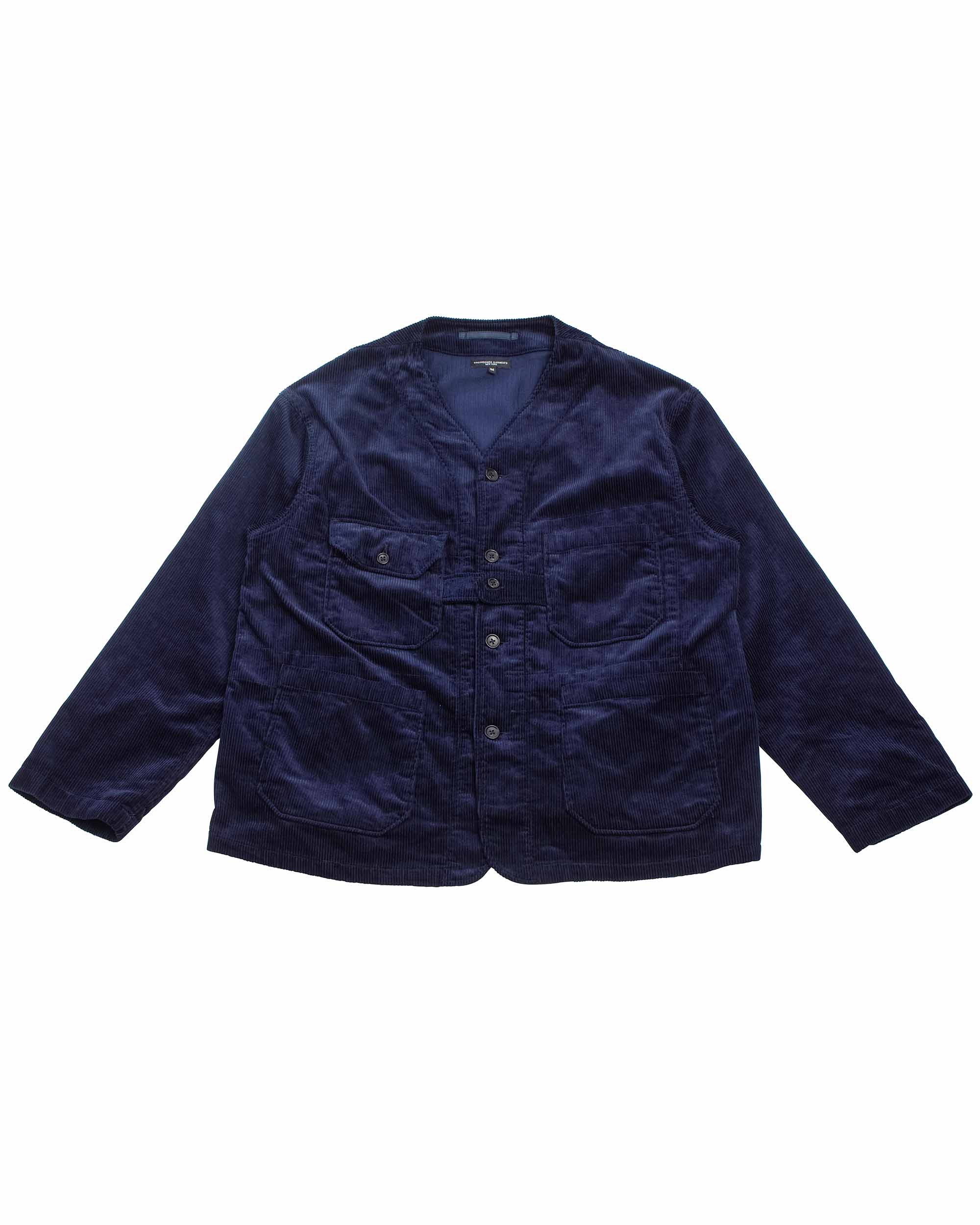 Engineered Garments カーディガン ジャケット ネイビー 8W コーデュロイ