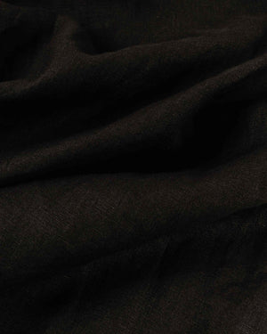 Engineered Garments Classic Shirt Black Handkerchief Linen Fabric