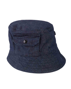 Engineered Garments Explorer Hat Indigo Industrial 8oz Denim