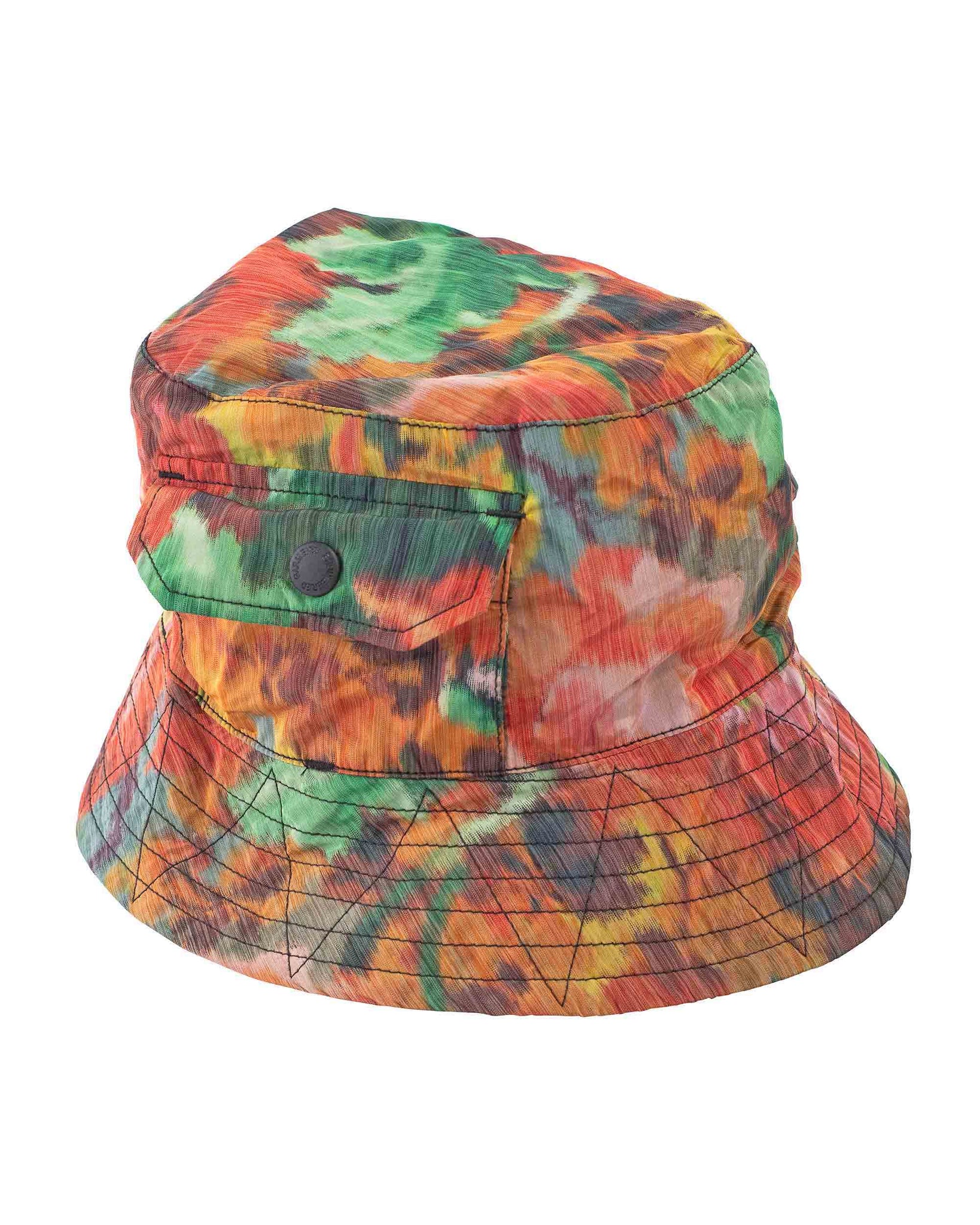 Engineered Garments Explorer Hat Multi Color Polyester Floral Camo
