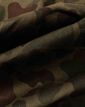 Engineered Garments FA Pant Olive Camo 6.5oz. Flat Twill Fabric