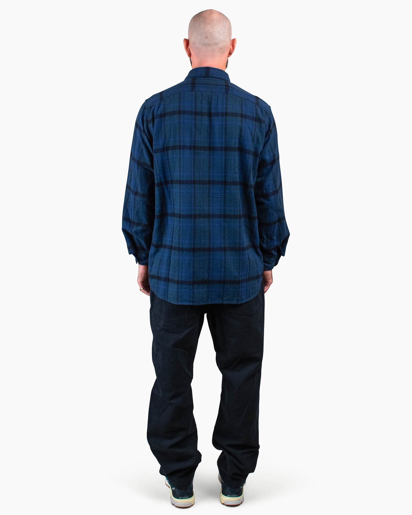 Engineered Garments Fatigue Pant Dark Navy Cotton Moleskin Back