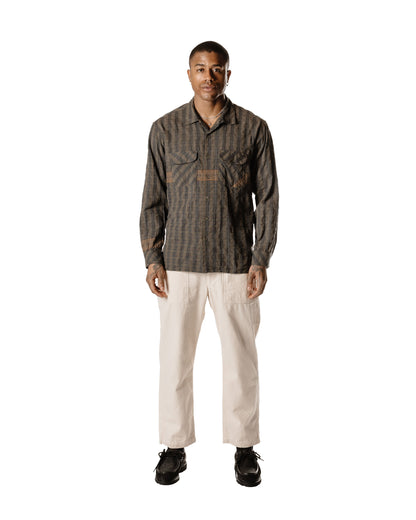 Engineered Garments Fatigue Pant Natural 6.5oz. Flat Twill Model