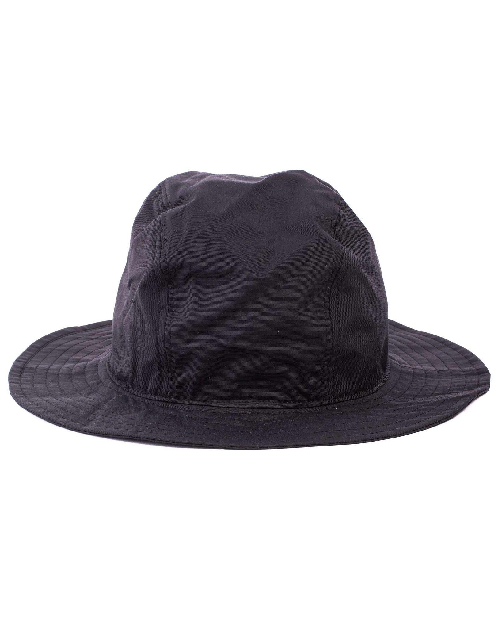 Found Feather 3 Panel Mountain Hat (Packable) TORAY Black