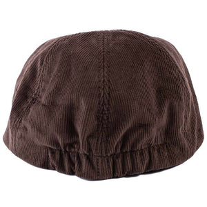 Found Feather 5 Panel Baseball Cap Corduroy Brown Back