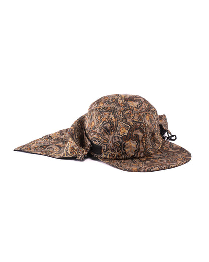  Found Feather Awning Cap (Packable) Paisley Brown