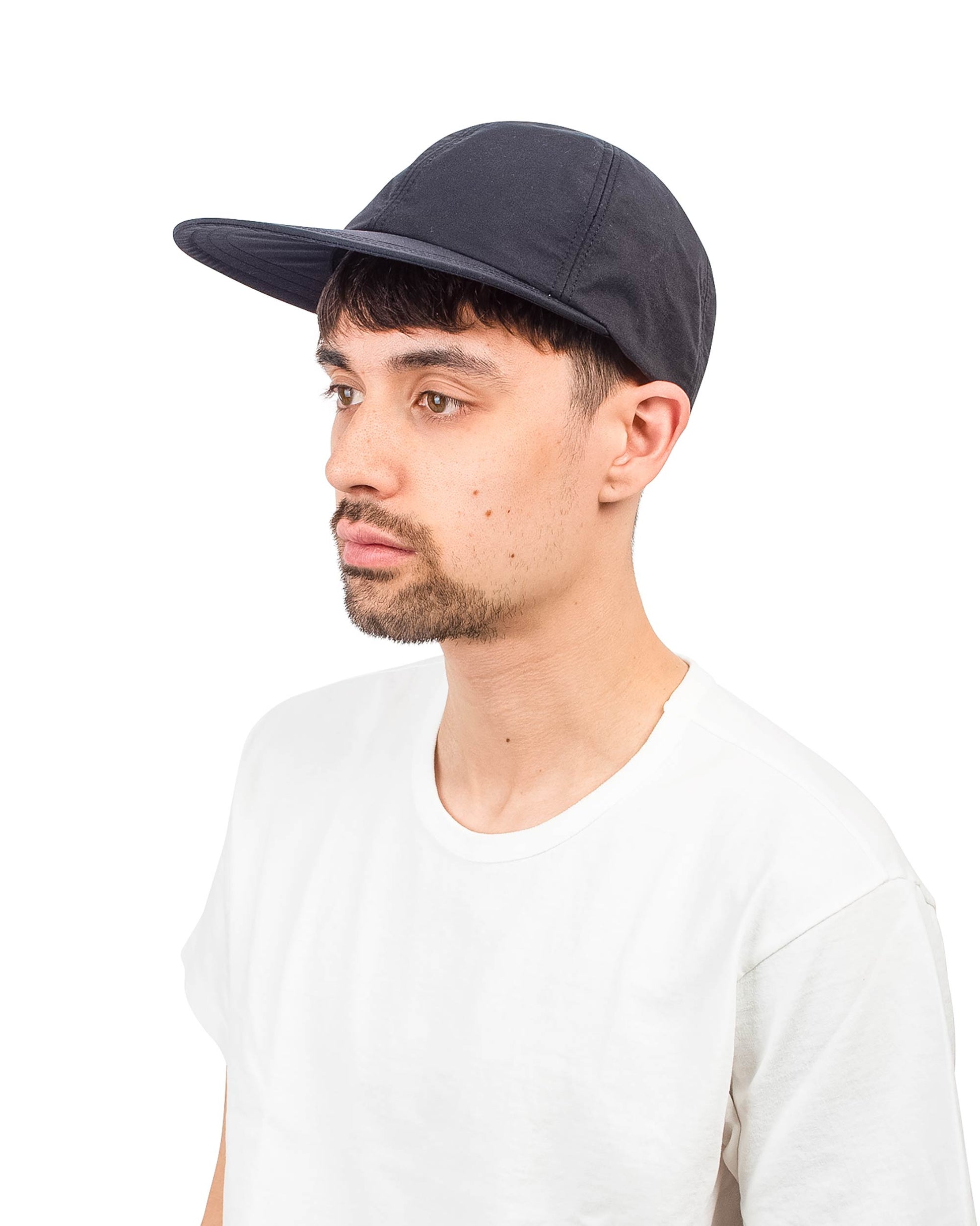 Found Feather Classic 6 Panel Cap TORAY Black Model